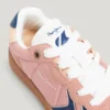 Sneakers mit Cupsole in Wildlederoptik