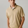 Stückgefärbtes Piqué-Poloshirt Stückgefärbtes Piqué-Poloshirt