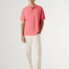 Stückgefärbtes Piqué-Poloshirt Stückgefärbtes Piqué-Poloshirt