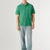 Stückgefärbtes Piqué-Poloshirt Stückgefärbtes Piqué-Poloshirt