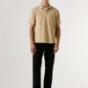 Stückgefärbtes Piqué-Poloshirt Stückgefärbtes Piqué-Poloshirt