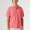 Stückgefärbtes Piqué-Poloshirt Stückgefärbtes Piqué-Poloshirt