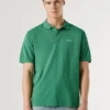Stückgefärbtes Piqué-Poloshirt Stückgefärbtes Piqué-Poloshirt