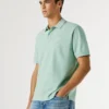 Stückgefärbtes Piqué-Poloshirt Stückgefärbtes Piqué-Poloshirt