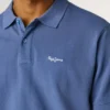 Stückgefärbtes Piqué-Poloshirt Stückgefärbtes Piqué-Poloshirt