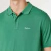 Stückgefärbtes Piqué-Poloshirt Stückgefärbtes Piqué-Poloshirt