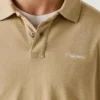 Stückgefärbtes Piqué-Poloshirt Stückgefärbtes Piqué-Poloshirt