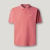 Stückgefärbtes Piqué-Poloshirt Stückgefärbtes Piqué-Poloshirt