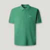Stückgefärbtes Piqué-Poloshirt Stückgefärbtes Piqué-Poloshirt