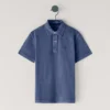 Stückgefärbtes Polohemd in Regular Fit
