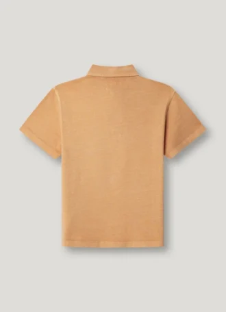 Stückgefärbtes Polohemd in Regular Fit