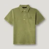 Stückgefärbtes Polohemd in Regular Fit Stückgefärbtes Polohemd in Regular Fit