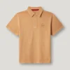 Stückgefärbtes Polohemd in Regular Fit