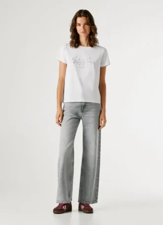 Strass-Logo-T-Shirt