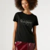Strass-Logo-T-Shirt