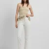 Stretchhose mit ausgestelltem Schnitt