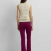 Stretchhose mit ausgestelltem Schnitt