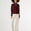 Strickjacke mit Pailletten