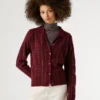 Strickjacke mit Pailletten