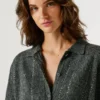 Strickjacke mit Pailletten