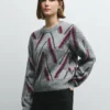 Strickpullover mit Rundhalsausschnitt Strickpullover mit Rundhalsausschnitt