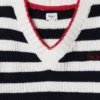 Strickpullover mit V-Ausschnitt Strickpullover mit V-Ausschnitt