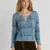 Strickpullover mit V-Ausschnitt