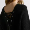 Strickpullover mit V-Ausschnitt