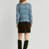 Strickpullover mit V-Ausschnitt