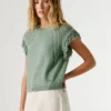 Strickweste mit Rundhalsausschnitt Strickweste mit Rundhalsausschnitt