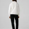 Sweatshirt mit halbem Reißverschluss und lockerer Passform Sweatshirt mit halbem Reißverschluss und lockerer Passform