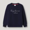 Sweatshirt mit Logo-Print in lockerer Passform