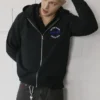 Sweatshirt mit Reißverschluss in lockerer Passform Sweatshirt mit Reißverschluss in lockerer Passform