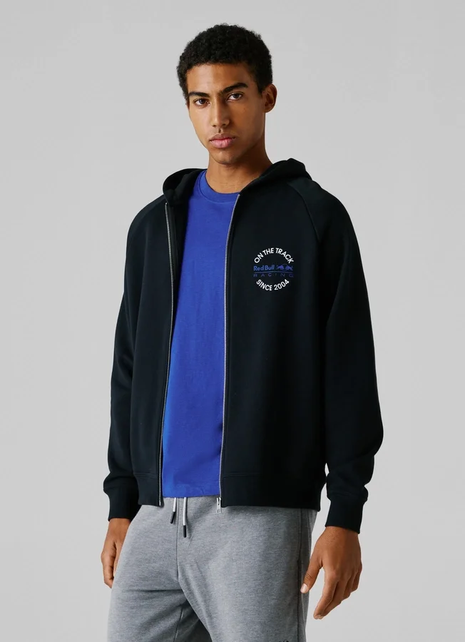 Sweatshirt mit Reißverschluss in lockerer Passform Sweatshirt mit Reißverschluss in lockerer Passform