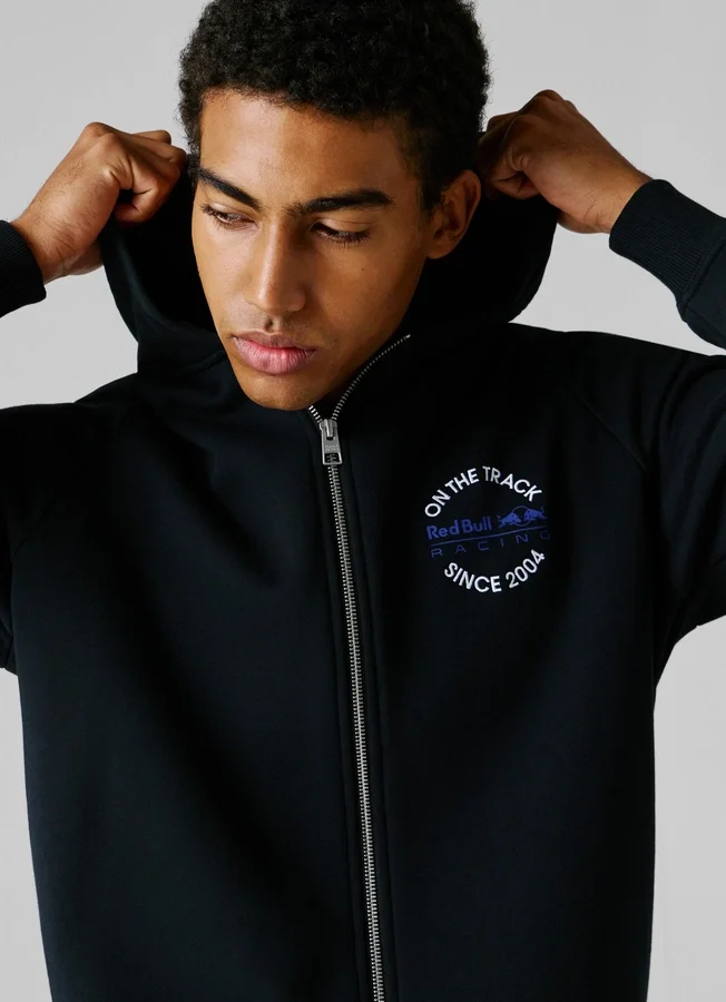Sweatshirt mit Reißverschluss in lockerer Passform Sweatshirt mit Reißverschluss in lockerer Passform
