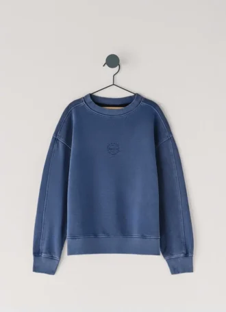 Sweatshirt mit Rundhalsausschnitt und lockerer Passform