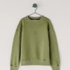 Sweatshirt mit Rundhalsausschnitt und lockerer Passform