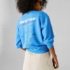 Sweatshirt mit Rundhalsausschnitt und lockerer Passform Sweatshirt mit Rundhalsausschnitt und lockerer Passform