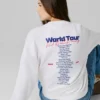 Sweatshirt mit Rundhalsausschnitt und lockerer Passform