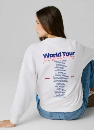 Sweatshirt mit Rundhalsausschnitt und lockerer Passform