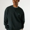 Sweatshirt mit Rundhalsausschnitt und lockerer Passform Sweatshirt mit Rundhalsausschnitt und lockerer Passform
