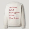 Sweatshirt mit Rundhalsausschnitt und lockerer Passform Sweatshirt mit Rundhalsausschnitt und lockerer Passform