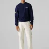 Sweatshirt mit Rundhalsausschnitt und lockerer Passform