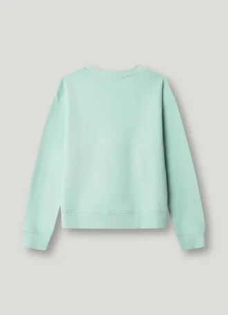 Sweatshirt mit Rundhalsausschnitt und lockerer Passform