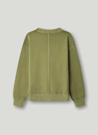 Sweatshirt mit Rundhalsausschnitt und lockerer Passform