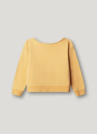 Sweatshirt mit Rundhalsausschnitt und lockerer Passform