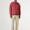 Sweatshirt mit Rundhalsausschnitt und lockerer Passform Sweatshirt mit Rundhalsausschnitt und lockerer Passform