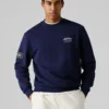 Sweatshirt mit Rundhalsausschnitt und lockerer Passform