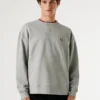 Sweatshirt mit Rundhalsausschnitt und lockerer Passform