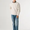 Sweatshirt mit Rundhalsausschnitt und lockerer Passform Sweatshirt mit Rundhalsausschnitt und lockerer Passform